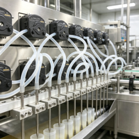 Tuyau en silicone pour pompe péristaltique, haute élasticité, qualité alimentaire, pour dosage de liquides, tube de dosage pour machine de remplissage de sauces et de sirops