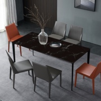 Autocollants muraux décoratifs en PVC marbré noir, autocollants imperméables imprimés UV, vente en gros, pour la décoration de la maison
