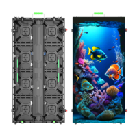 Pantalla LED Flexible Ultrafina Impermeable P3.91, Soporte de Pared para TV, Panel LED a Todo Color, Pantalla LED Flexible