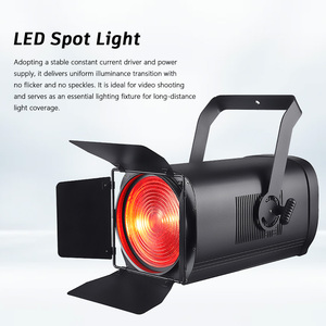 Foco LED Leko de 200W o 300W CW WW RGBW, Personalizable, para Teatro, Escenario, Estudio Fotográfico, Bodas, Fiestas, Eventos en Vivo - Product Image 2