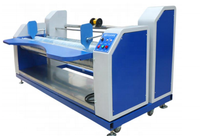 Machine automatique de bobinage de tissu de grand diamètre avec moteur et engrenage