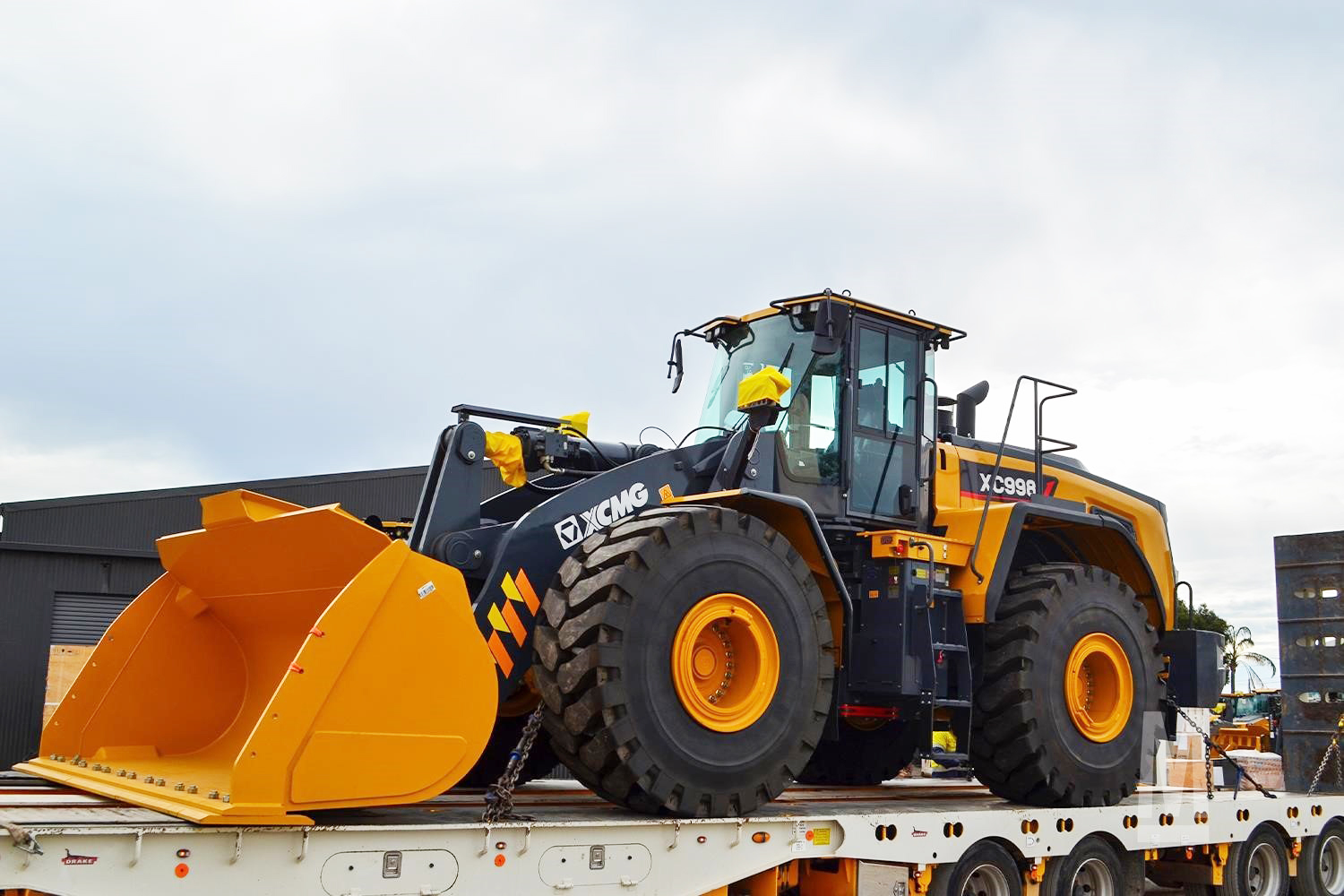 China New 9 Tons XC998 Shovel Wheel Loader with Air Conditioner, 4