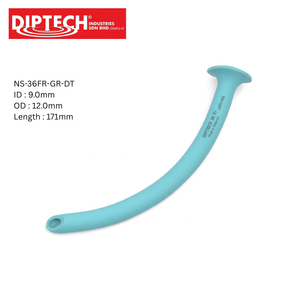 Tube souple en néoprène sans latex pour trompette, taille adulte 36FR, design Robertazzi, insertion fluide, embout souple, OEM ODM - Product Image 1