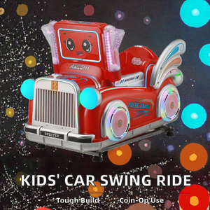 Venta Directa de Fábrica: Nueva Máquina de Columpio Clásica para Niños, Coche Balancín MP5 Operado con Monedas, Equipo de Diversión en Español - Product Image 2