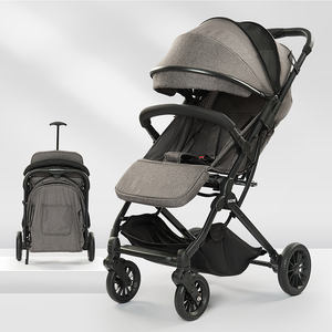 Poussette multifonctionnelle de haute qualité pour bébés de 0 à 3 ans <span class=keywords><strong>Landau</strong></span> léger de luxe avec barre à bagages - Product Image 1