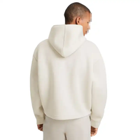 Nouveau Hoodie Cropped Personnalisé Tendance Coupe Boxy avec Cordon de Serrage au Bas 450 g/m²