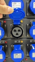 Boîte de distribution d'alimentation électrique pour équipement de scène DJ, nouveau style Manchange, pour éclairage de scène