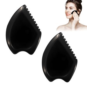 Herramienta de Masaje Facial Gua Sha de Piedra Empress con Logotipo Personalizado, para Esculpir la Postura y Drenaje Linfático, 100% Piedra Bian Auténtica - Product Image 1