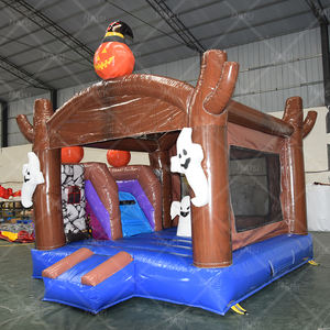 Gonflables bon marché pour les fêtes, videur de citrouille, <span class=keywords><strong>maison</strong></span> de rebond pour les enfants, les tout-petits, marche sur la lune, pour Halloween - Product Image 2