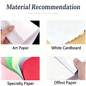 Túi giấy nghệ thuật màu trắng tùy chỉnh với logo của riêng bạn - Product Image 5