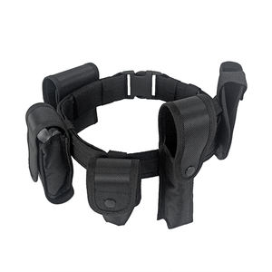 7 In 1 Zwarte Riem Voor Tactical Duty Riem Met Zakjes Accessoire Holsters - Product Image 3