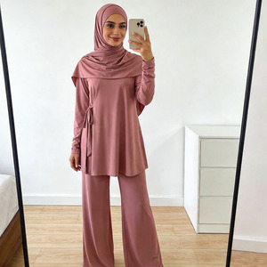 3-Piece Islamic Burkini for Women Modest Swimwear Long Sleeve Pants And Hijab Set - Product Image 3