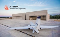 Hangar et entrepôt/atelier de maintenance aéronautique préfabriqués intégrés modernes – Bâtiments en acier robustes et durables