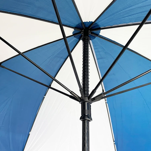 Vietnam 100PC MOQ bajo logotipo personalizado encantador plástico recto 8 paneles Golf paraguas Oxford espacios en blanco Golf evento patrocinador sombrilla regalo - Product Image 3