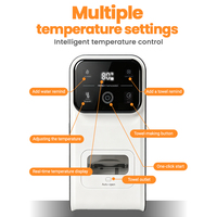 Calentador de Toallas Portátil Inteligente con Humidificador Incorporado, Calentamiento Rápido para Hotel, Spa y Hogar, Logotipo Personalizado OEM Disponible