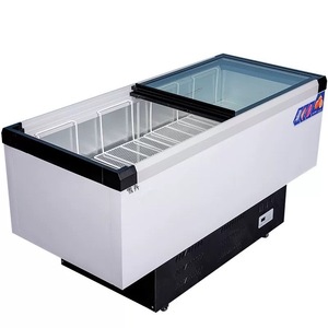 Réfrigérateur commercial à congélateur bas avec porte vitrée, éclairage LED, refroidissement direct, <span class=keywords><strong>2</strong></span> <span class=keywords><strong>portes</strong></span> - Product Image 3