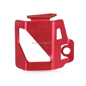 Accessori Moto, Protezione Serbatoio Liquido Freni Posteriore, Copertura Protettiva <span class=keywords><strong>SR</strong></span> <span class=keywords><strong>MAX</strong></span> <span class=keywords><strong>300</strong></span> per Aprilia <span class=keywords><strong>SR</strong></span> MAX300 2011-2016 2015 - Product Image 1