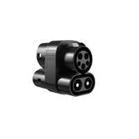 Amppal DC AC - Convertidor de Corriente para Vehículos Eléctricos, 250A, Impermeable, con Control de Temperatura