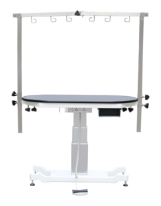 Tavolo da toelettatura manuale regolabile HF veterinario per animali domestici - Product Image 1