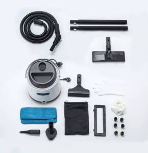Nettoyeur vapeur multifonctionnel à main, nettoyeur vapeur haute pression 2500W, réservoir d'eau de 3,2L, autonomie de 60 minutes pour sols, tapis, fenêtres, <span class=keywords><strong>CNTECH</strong></span> - Product Image 3