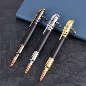 Wholesale Bolt Action Gun Creative Multi-function Gift Metal Click Ballpoint Tactical <b>Pen</b> Machine With Customized Logo - Product Image 4