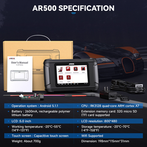 ANCEL AR500 Auto <span class=keywords><strong>OBD2</strong></span> <span class=keywords><strong>Scanner</strong></span> Ler SRS Airbag Bater Dados Automotivo Computer Repair Module Reset & Battery Repair Reset Tool - Product Image 6