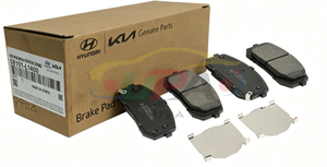 58101-L1A00 58101L1A00 Juego de pastillas de freno de disco delanteras para Hyundai Kia 58101 L1A00 - Product Image 2