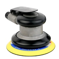 Lijadora Orbital Neumática Aleatoria de 5 Pulgadas y 125 mm |   Lijadora Orbital Neumática de 3 mm con Puerto de Vacío para Detallado Automotriz y Acabado de Muebles
