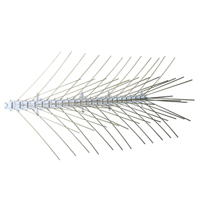 Répulsif <span class=keywords><strong>anti</strong></span>-pigeon en acier inoxydable massif de 60cm pour <span class=keywords><strong>gouttières</strong></span> de toit, surfaces plates ou incurvées - Product Image 4