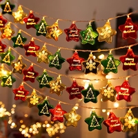 Luci LED a Stringa per Decorazioni Natalizie, Piccole Luci Colorate per Atmosfera Festiva e Allestimenti Scenici