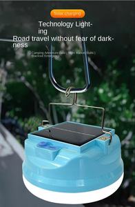 Lámpara de Camping LED Recargable por USB, Luces de Camping LED Portátiles para Exteriores, Luces de Camping Solares Multifuncionales - Product Image 6