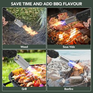 Potente Antorcha de Propano para Asar, Cocinar, Encender Fogatas, Antorcha de Leña Ajustable para Asar Carne - Product Image 5