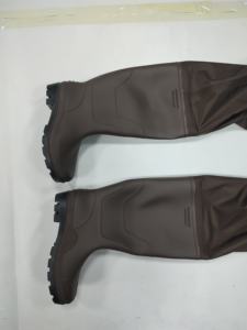 100% ลุยน้ำไนลอนพีวีซีกันน้ำฟลายตกปลาพร้อมรองเท้าบูทพีวีซีงานกลางแจ้งเกี่ยวกับน้ำและบินตกปลา - Product Image 5