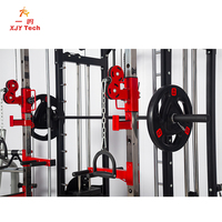 Combo tout-en-un Smith Machine et Power Rack avec système de croisement de câbles pour un entraînement complet du corps