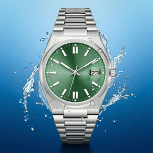 <span class=keywords><strong>Reloj</strong></span> de Pulsera de Lujo para Hombre, con Movimiento Japonés OEM, Caja de Acero Inoxidable, Resistente al Agua 5 ATM, con Logotipo Personalizado - Product Image 5