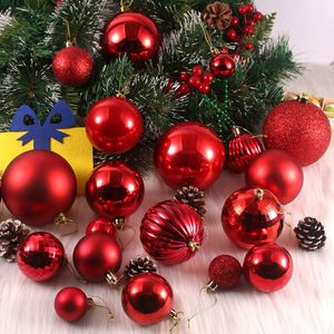 Fournitures <span class=keywords><strong>de</strong></span> décoration <span class=keywords><strong>de</strong></span> Noël, boules <span class=keywords><strong>de</strong></span> Noël, grandes boules <span class=keywords><strong>de</strong></span> Noël, couleur rouge personnalisée pour la décoration <span class=keywords><strong>de</strong></span> Noël - Product Image 5