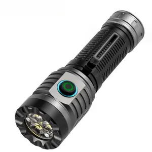 新型手电筒2024大功率2500流明发光二极管手电筒远程充电发光二极管手电筒