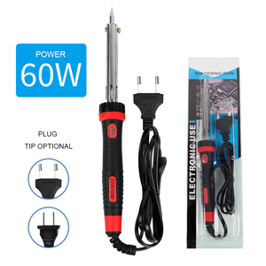 <span class=keywords><strong>Fer</strong></span> <span class=keywords><strong>à</strong></span> <span class=keywords><strong>souder</strong></span> électrique <span class=keywords><strong>professionnel</strong></span> 60W 220V pour réparation domestique, fers <span class=keywords><strong>à</strong></span> <span class=keywords><strong>souder</strong></span> haute efficacité - Product Image 1