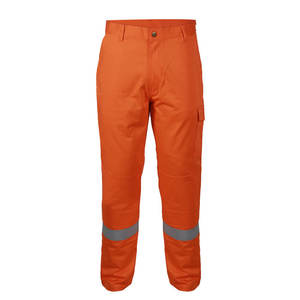 Conjunto de Ropa de Trabajo Reflectante Frecotex, Naranja, Algodón, Uniformes de Seguridad para Hombre, para Uso en Talleres - Product Image 2