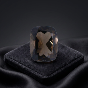 Wholesale Factory Price High Quality 6X8mm <b>Cushion</b> Cut Natural Smoky Quartz Gemstones IGI Certified Faceted Loose Gemstones - Product Image 2