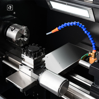 Mini tour CNC21C horizontal à lit plat GSK à broche unique, de moyenne capacité, 210, pour bureau