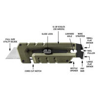 Couteau de boîte de couteau de poche Multitool d'équipement extérieur le plus récent avec lame rétractable