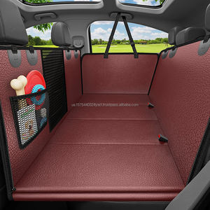 Funda Impermeable para Asiento Trasero de Coche para Perros, Hamaca para Perros, Protector de Asiento de Coche para Mascotas con Base Rígida de PU, Extensor de Asiento Trasero - Product Image 3