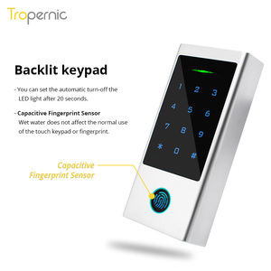 Thông minh khóa sinh trắc học mã IP66 không dây RFID thẻ cerradura inteligente Wifi tuya vân tay thông minh kiểm soát truy cập hệ thống - Product Image 4