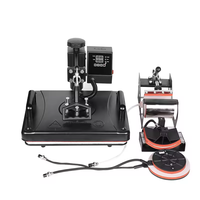 Combo Máquina de Prensa de Calor 5 en 1 de 12"x15" y Plóter de Corte de Vinilo de 28" de Escritorio con Puerto USB para Publicidad con Signmaster