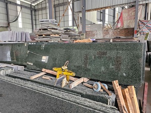 Dalles de <span class=keywords><strong>sol</strong></span> polies en pierre naturelle BOTON STONE <span class=keywords><strong>pour</strong></span> extérieur, comptoir de cuisine, granit vert d'Inde, granit égyptien - Product Image 4