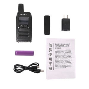 วิทยุสื่อสารสำหรับร้านอาหาร บ้าน คาเฟ่ 0.5W UHF วิทยุสองทาง หน้าจอ LCD แบบพกพา ระยะไกล 500 เมตร วิทยุจีน - Product Image 4