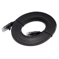 Lack 10ft atat6 Eternet atable nternet etwork y omomputer able con R45 45 Connectores Ca 6 Flt ternet able para An