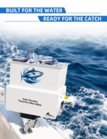 Distributeur automatique d'appâts Auto Chunker 10 gallons, machine à lancer les appâts ultra-lent pour la pêche au thon en haute mer