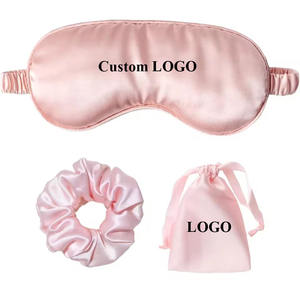 UMI ผ้าซาตินผ้าไหมผ้าซาตินใส่นอนแบบลำลองสำหรับผู้หญิงผู้ชายผ้าปิดตาแบบนุ่มระบายอากาศได้สำหรับงานแต่งงานของขวัญเพื่อนเจ้าสาว - Product Image 1